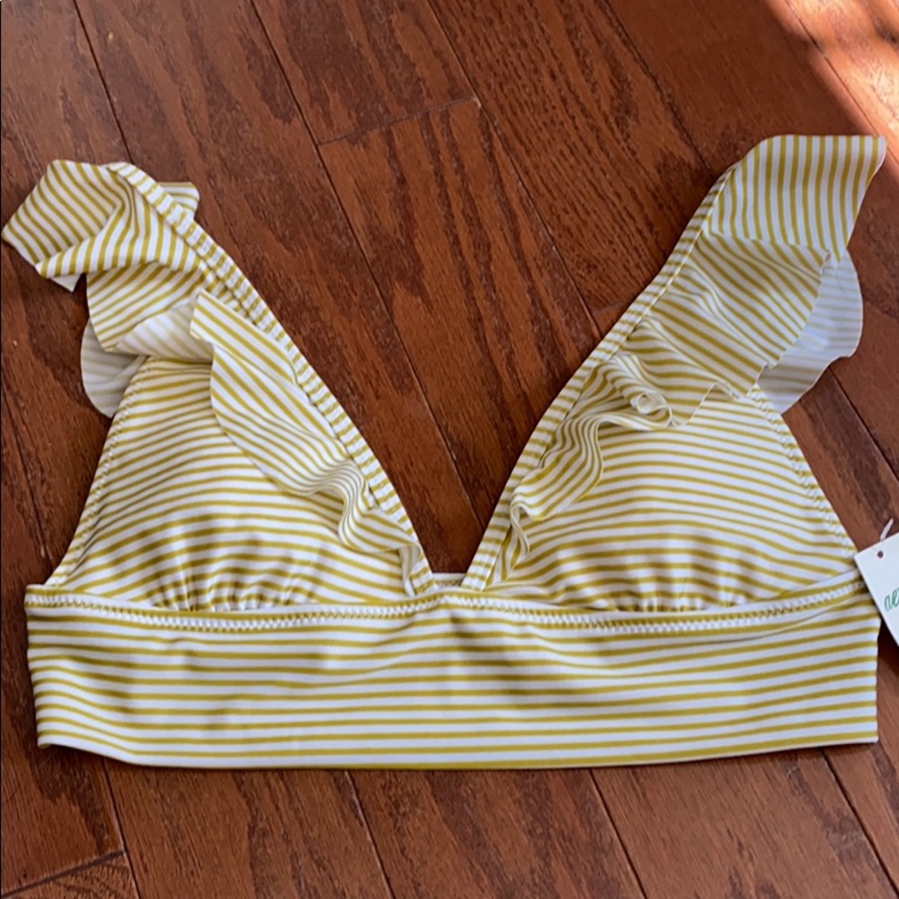 AE ruffle bikini top